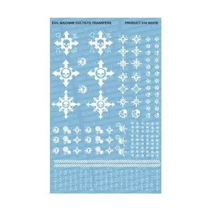 Культисты злых машин — белые, Decals - Evil/Chaotic