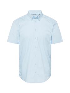 Рубашка Slim Fit на пуговицах BLEND, светло-синий