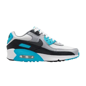Кроссовки Nike Air Max 90 LTR GS 'Platinum Tint Blue Lightning'