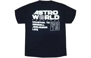 Travis Scott Футболка унисекс с Трэвисом Скоттом, Черный