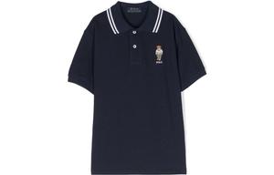 Футболка детская SS23 для мальчиков, морской синий Kids' Polo Ralph Lauren