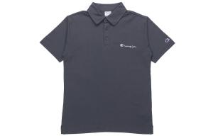 Рубашка поло мужская темно-серая Champion, темно-серый