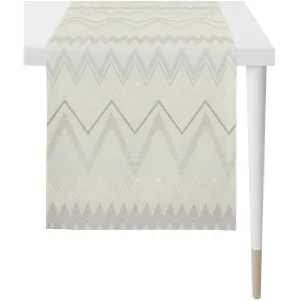 Дорожка на стол Indira, LOFT STYLE, жаккард Apelt, Natur/grau/silberfarben/naturweiß