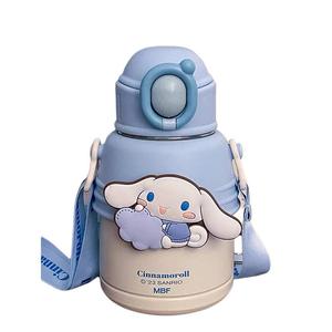 Кружка Hello Kitty/Pochacco/Cinnamoroll, женская, летняя портативная термокружка 600ml Sanrio