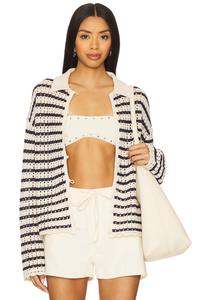 Кардиган в полоску "Khloe" от Rag & Bone, ivory