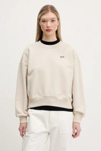 Хлопковая толстовка Vans, бежевый