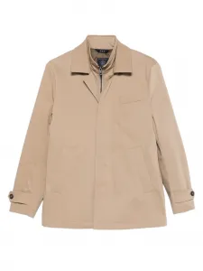 Двухслойная куртка с карманами Fay, нейтральный