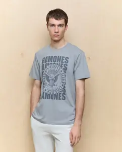Футболка мужская с коротким рукавом Ramones Easy Wear, флуоресцентный зеленый