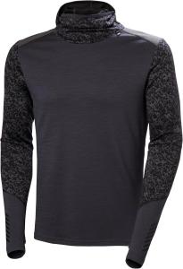 Толстовка Helly-Hansen Lifa Merino Midweight Hoodie - мужская мериносовая шерсть, термобелье для катания на лыжах, сноуборде, пешего туризма и кемпинга Helly Hansen, 660 Black Grape