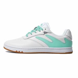 GOLUCK Низкие, износостойкие, амортизирующие кроссовки для скейтбординга унисекс, белые, зеленые