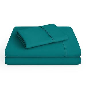 Комплект ультрамягких простыней с двойной щеткой Bare Home, цвет Emerald