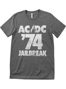 Футболка 74 Jailbreak T-Shirt AC/DC, серый