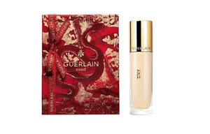 GUERLAIN JIAOLAN новогодний лимитированный золотой алмазный корректирующий тональный крем натуральный увлажняющий 35мл