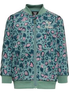 Худи Hummel Zip-Up Hoodie, цвет emerald/jade