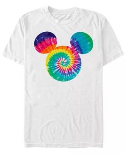 Мужская футболка с коротким рукавом и принтом «Микки Тай Дай» Fifth Sun, белый