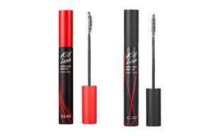 Удлиняющая и объемная водостойкая тушь для ресниц Curling 2 шт Clio, #1 Long and Curly+#2 Dense Curl
