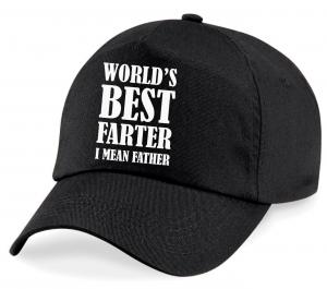 Лучшая в мире бейсболка Farter, я имею в виду отца 60 SECOND MAKEOVER, черный