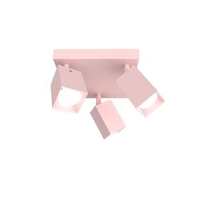 Потолочный светильник Lumicom, 25x25x18 см, розовый