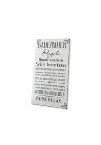 Декоративная доска Шамбор белый/черный Loberon, weiß/ schwarz