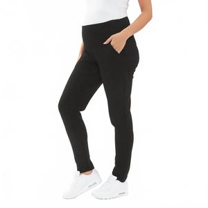 Супермягкие стрейч-штаны для беременных в черном цвете Ripe