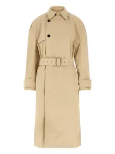 Тренчкот с накидкой ENTIRE STUDIOS, нейтральный