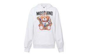Moschino Женская белая толстовка SS20
