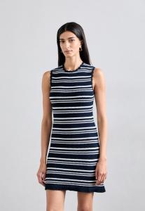 Платье Maje RYRTA, Marine/Blanc/Blue