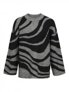 Object Пуловер цвета средне-серый меланж