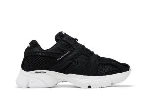 Кроссовки Balenciaga Phantom Sneaker 'Black White', черный