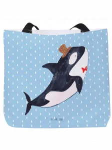 Шоппер Mr. & Mrs. Panda, цвет blau pastell