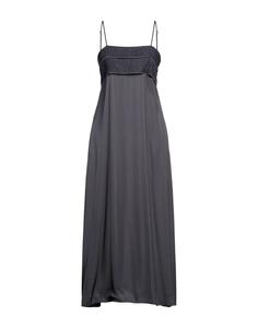 Платье макси Peserico, тёмно-серый