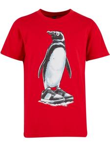 Футболка Kids Fancy Penguin Tee красного цвета Mister Tee