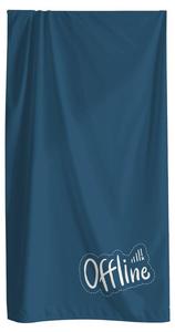 Пляжное полотенце MTOnlinehandel XXL Offline, зеленый - текстиль - 100 x 200 x 1 см