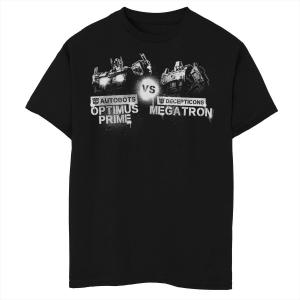 Мальчики 8–20 лет Трансформеры: Война за Кибертрон Оптимус Прайм против. Футболка с рисунком Megatron Licensed Character