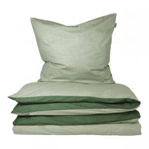 SCHIESSER Двусторонний комплект постельного белья - перкаль - 2 предмета - 135 x 200 см - зеленый
