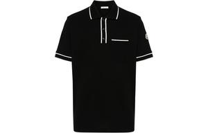 Moncler Мужская черная поло SS24