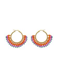 IZIA Женские серьги оранжевого многоцветного цвета