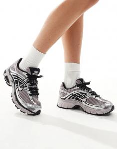 Кроссовки унисекс Nike Air Max Moto 2K черного и серебристого цветов