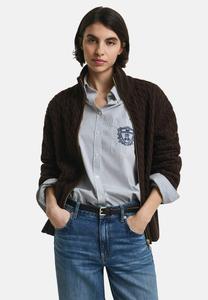 Кардиган GANT Cardigan, Deep Brown/Brown