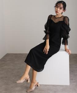 Вечернее платье для свадебной церемонии, платье для приглашения, платье для торжественного случая, платье для вечеринки после свадьбы Pourvous, цвет Black