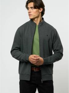 Толстовка с капюшоном на молнии MCS  Jones, темно-серый