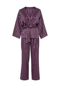 Пижама LSCN by LASCANA, Purple/Blackberry