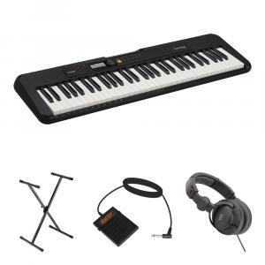 Casio CT-S200 61-Key Portable Keyboard Value Kit with Stand,
