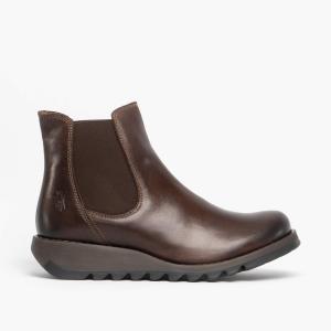 Женские ботинки FLY London модель Salv, Dark Brown