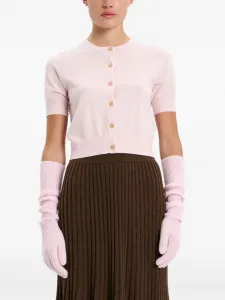 Кардиган с короткими рукавами и застежкой на пуговицы Arch4, розовый