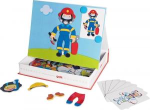 Гоки, магнитный мальчик-головоломка-одевалка Goki