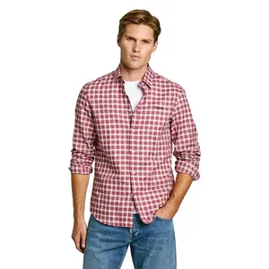 Рубашка с длинным рукавом Pepe Jeans Alfred, красный