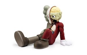 Виниловая фигурка resting place trendy figures 22,86 см KAWS, коричневый