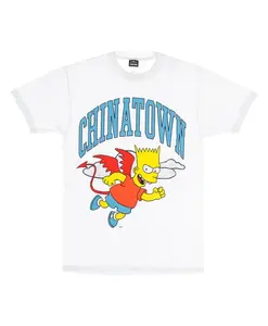 Футболка Devil Arc Tee x футболка The Simpsons Market, белый