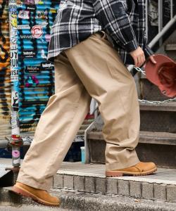 Dickies x FREAK'S STORE / Эксклюзивные рабочие брюки Dickies с широким силуэтом и бочкообразными штанинами Осень-зима 2025